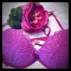 Very Sexy Pink Push up Bra